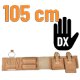 105 CM - Impugnatura a Destra