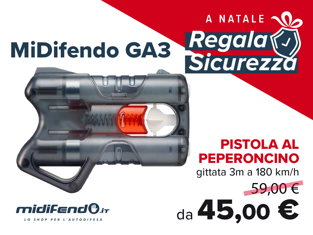 MidiFendo GA3  Pistola al pepe - Idea regalo Natale 2022
