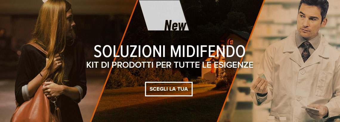 Le soluzioni studiate dagli esperti MiDifendo per la difesa personale