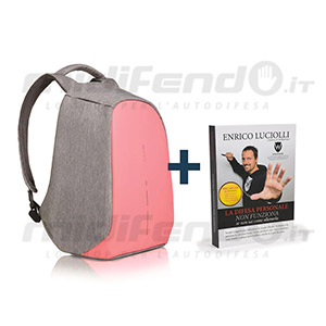 Zaino antifurto Bobby Compact + Libro autodifesa