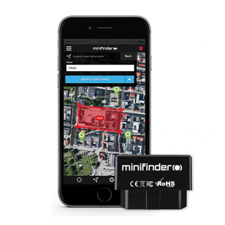 MiniFinder Zepto GPS Tracker per veicoli