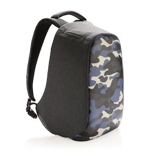 Zaino Bobby Compact Print Blu Camouflage