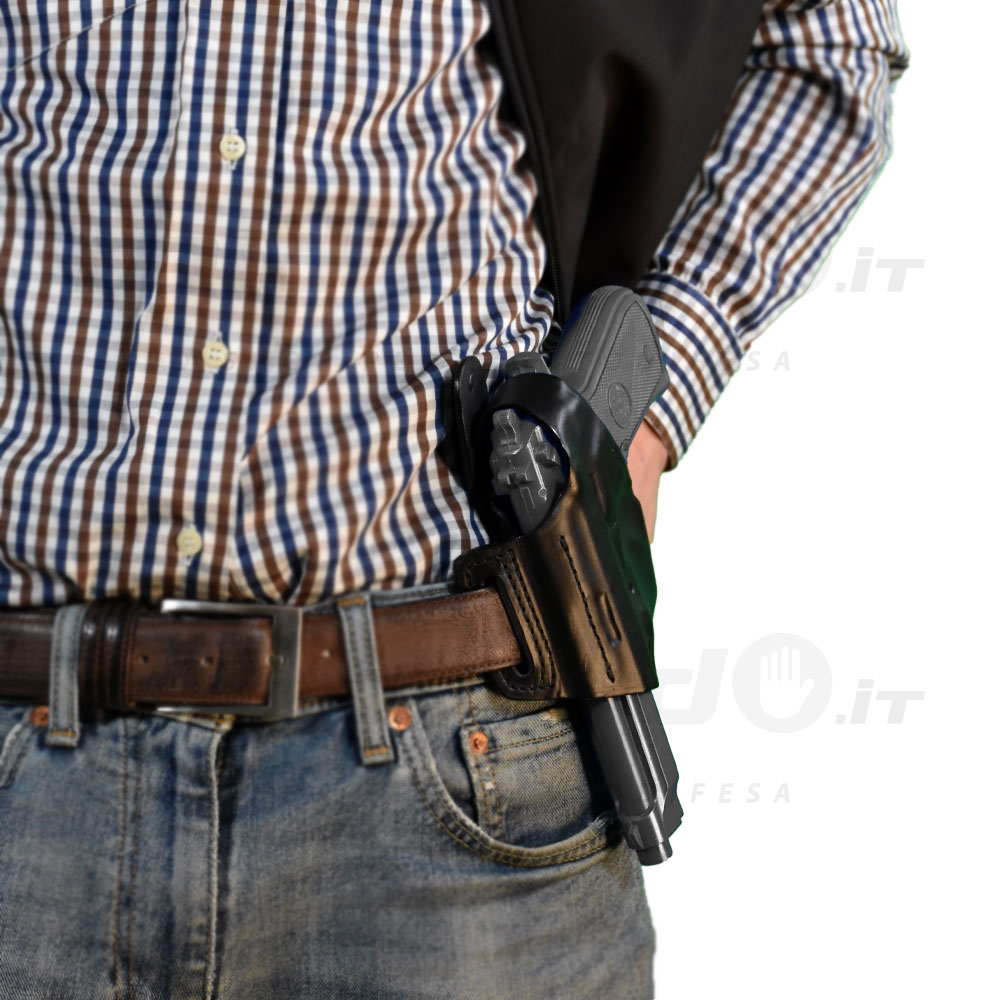 Fondina Concealment Demi Strip per Beretta 92 - 98 per mancini