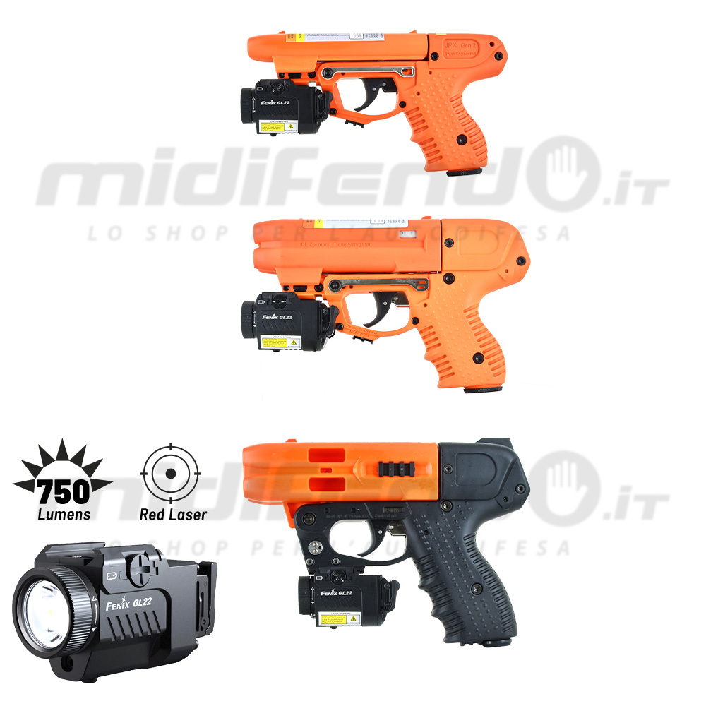 Fenix GL22 - Torcia con Laser per JPX