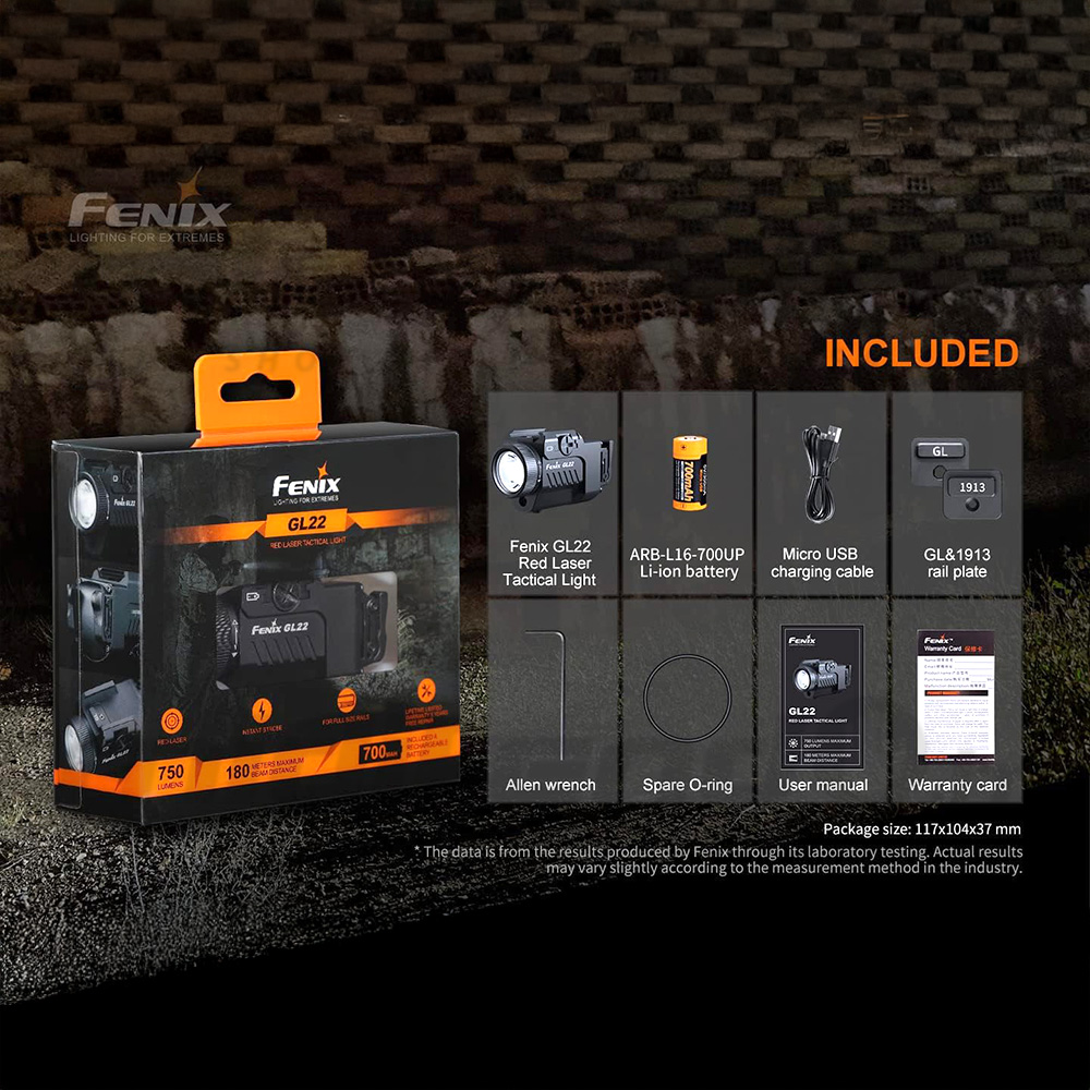 Fenix GL22 - Torcia con Laser per JPX