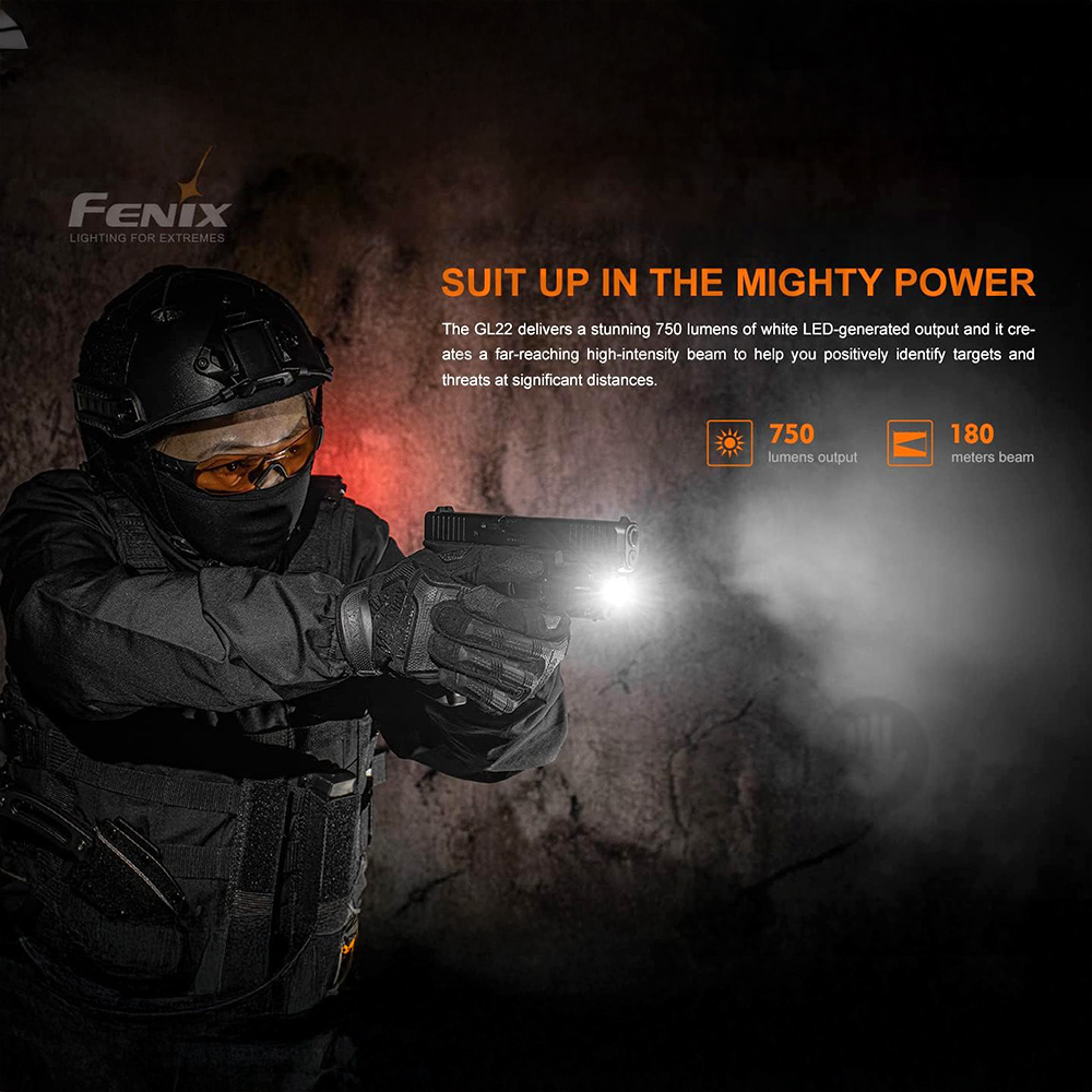 Fenix GL22 - Torcia con Laser per JPX