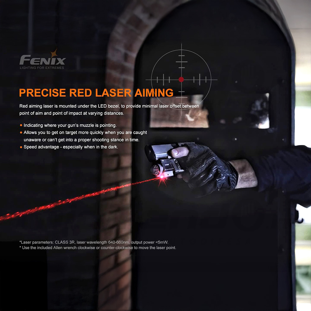 Fenix GL22 - Torcia con Laser per JPX