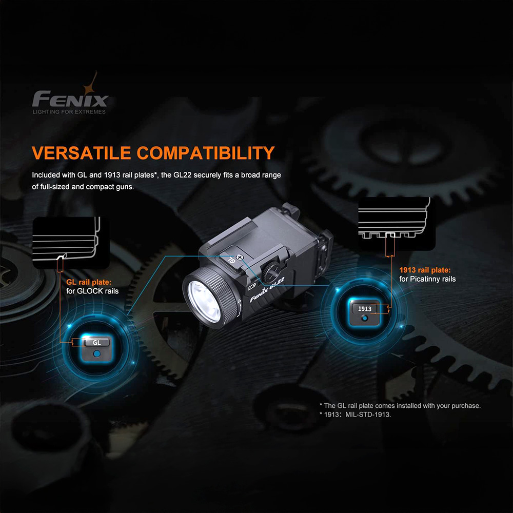 Fenix GL22 - Torcia con Laser per JPX