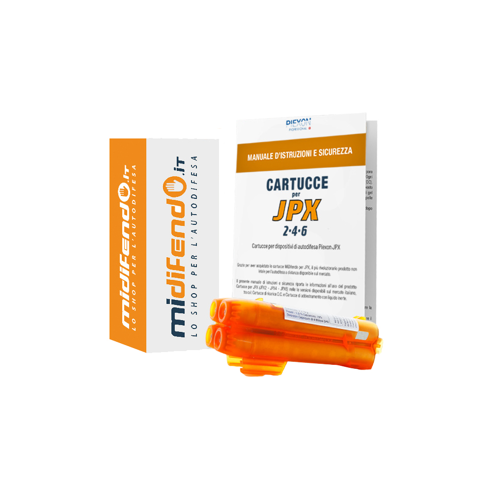 Caricatore 4 Cartucce di ricarica O.C. per JPX6