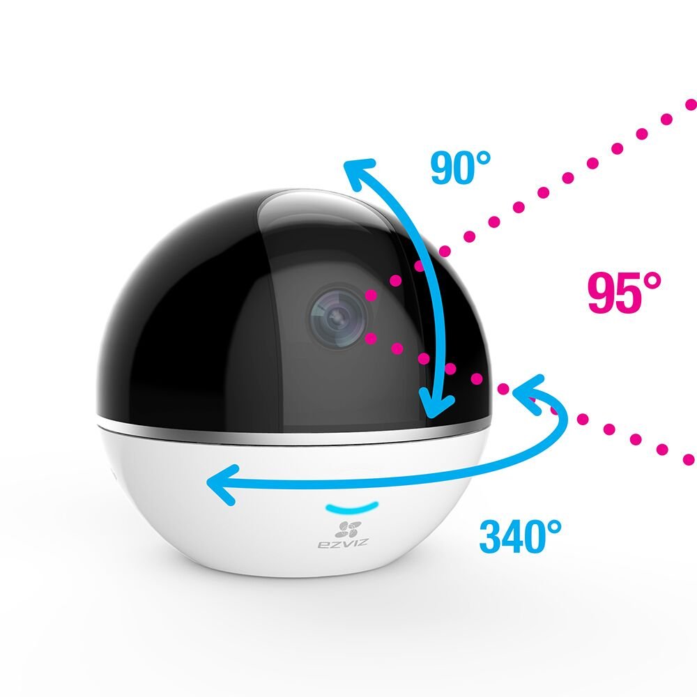 Telecamera wifi videosorveglianza C6T 360 gradi - MiDifendo Shop