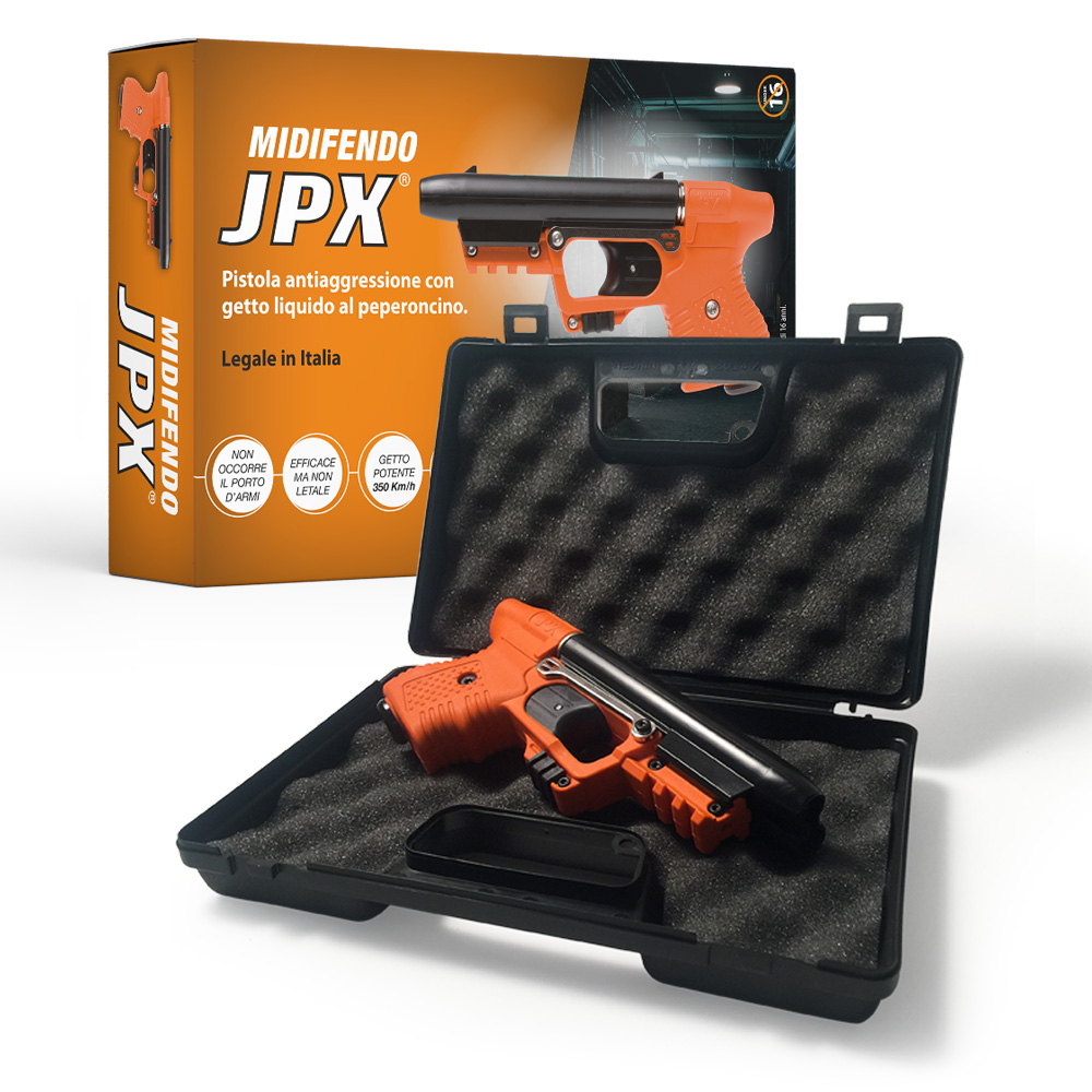 Contenuto confezione pistola JPX